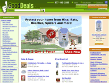 Tablet Screenshot of gooddeals.com